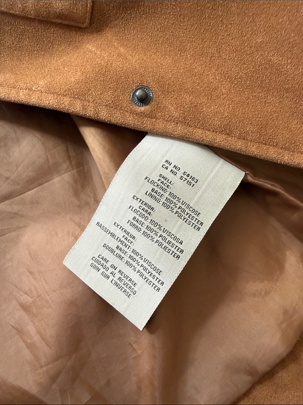 Levi's Brown Suede Trucker Jacket - Picture 4 of 5